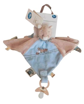 30 € Doudou Plat Ours "Nouky Tidou" Noukie's