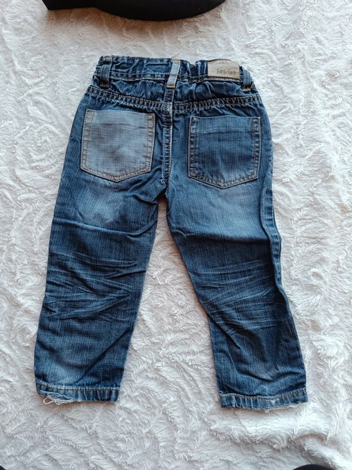 Pantalon jeans Garçon 24 mois Kimbaloo 100% coton - photo numéro 6