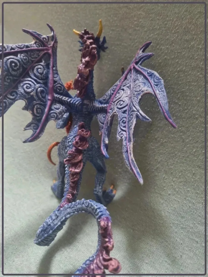 Dragon et son bébé plastoy - photo numéro 6