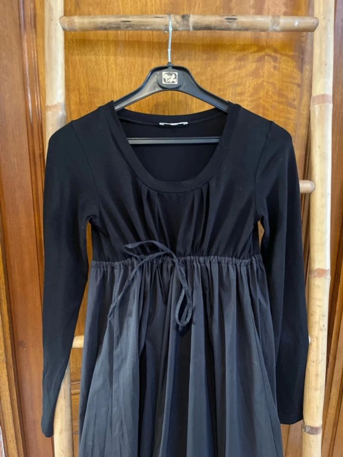 Longue robe noire exetera taille 1 - photo numéro 6