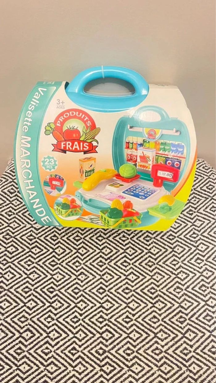 WDK - dînette valisette Marchande produits frais - 3 ans et +
