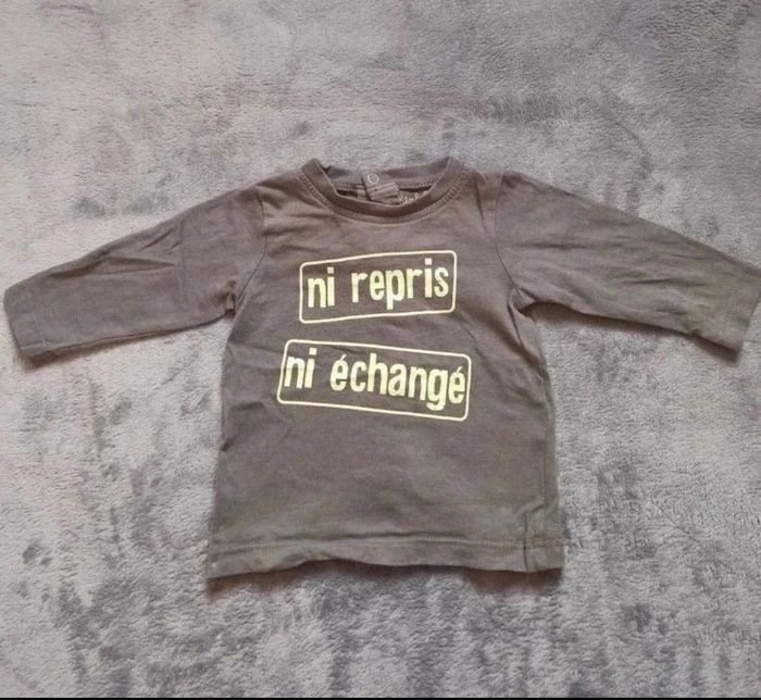 Ensemble 3 mois pantalon + tee shirt - photo numéro 4