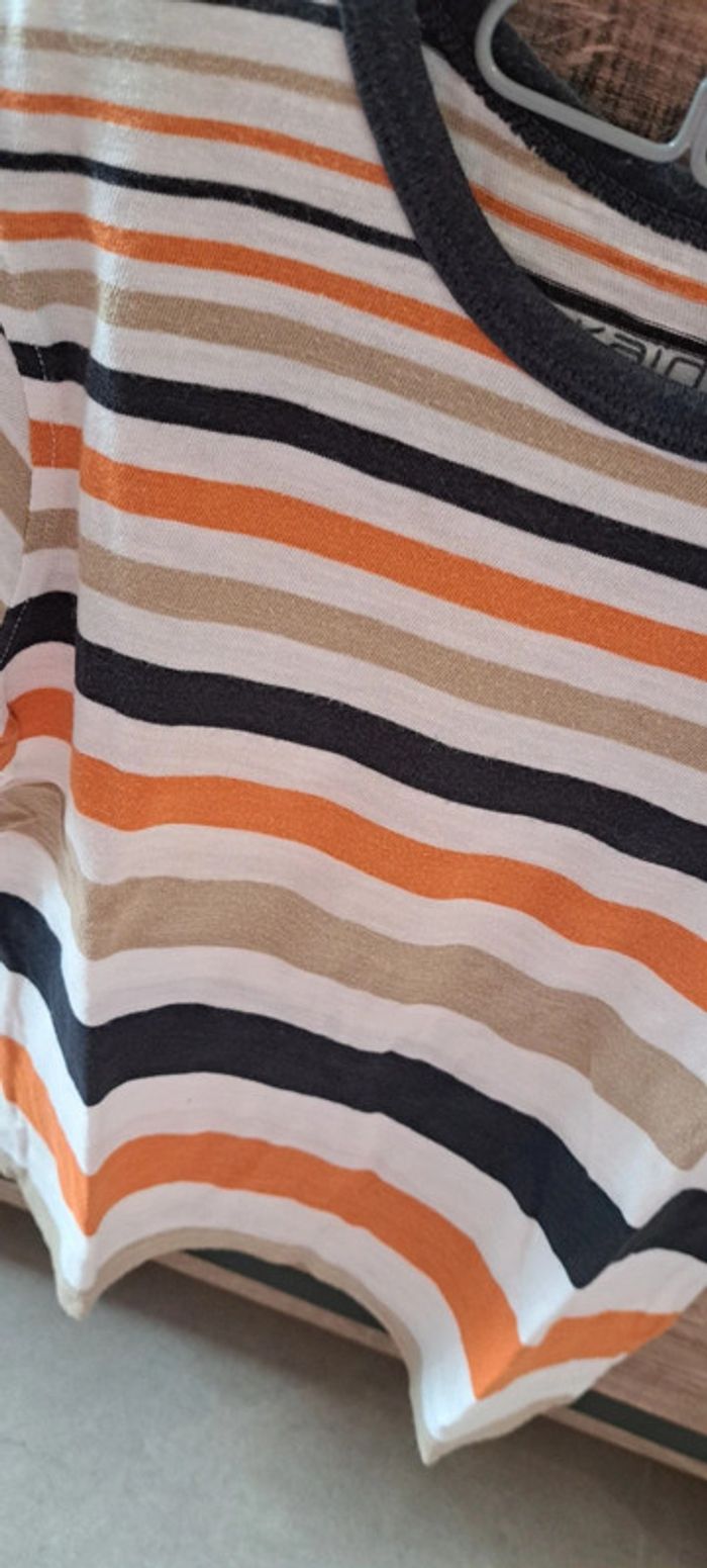Tee-shirt rayé Okaïdi 6 ans - photo numéro 2
