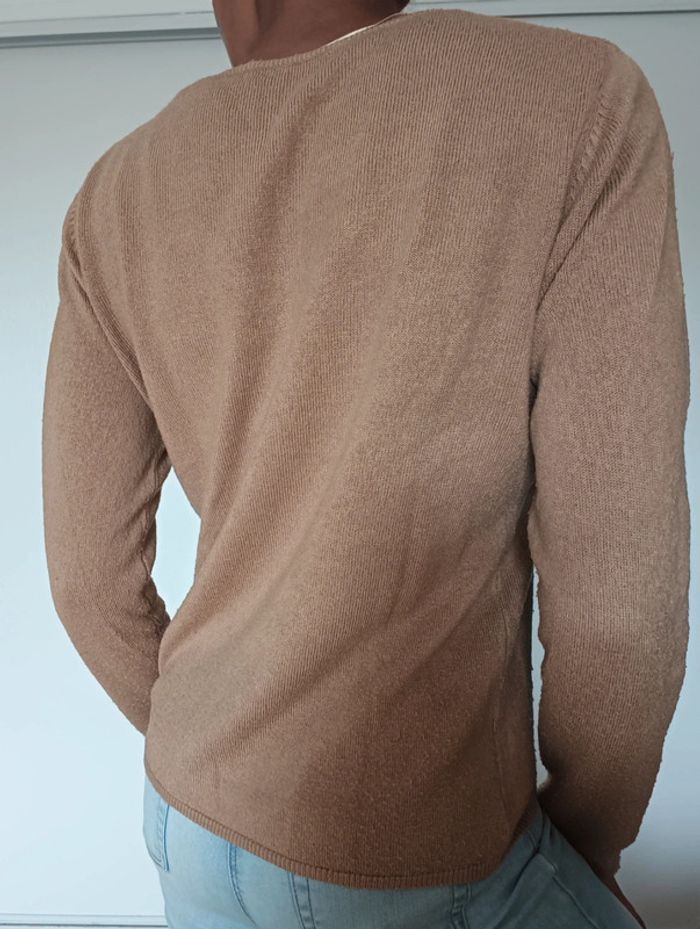 Pull col V Gémo T.L - photo numéro 3