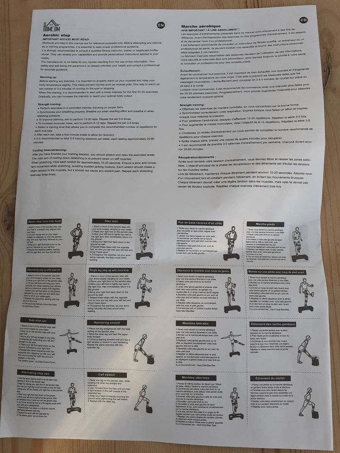 Stepper fitness homcom - photo numéro 5