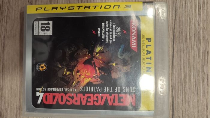 Metal gear solid 4 PS3 - photo numéro 1