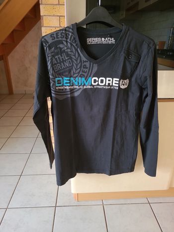 Tee-shirt homme col V