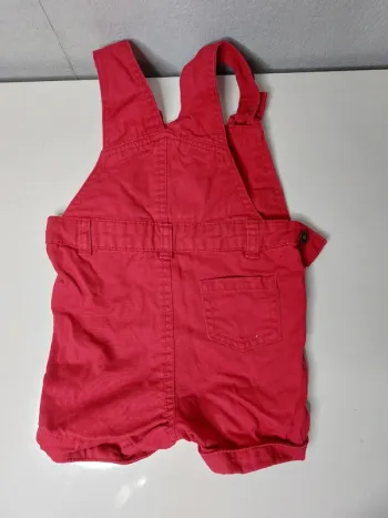 Salopette rouge "Primark"