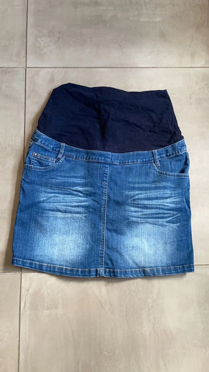 Jupe en jean grossesse 36