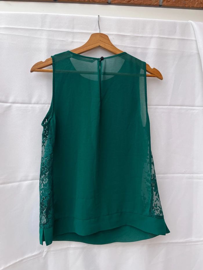 Tunique verte S Zara - photo numéro 4