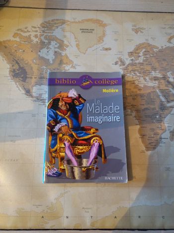Livre Biblio collège Le malade imaginaire
