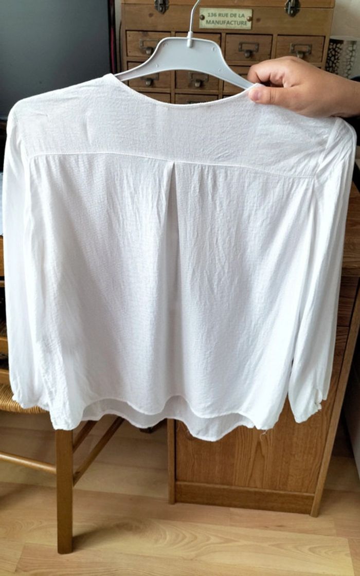 Blouse blanche T38 - photo numéro 3