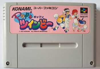 Jeu jap Pop'N TwinBee pour Nintendo Super Famicom SFC