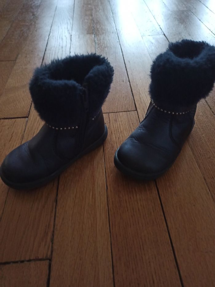 Bottines bleues - photo numéro 2