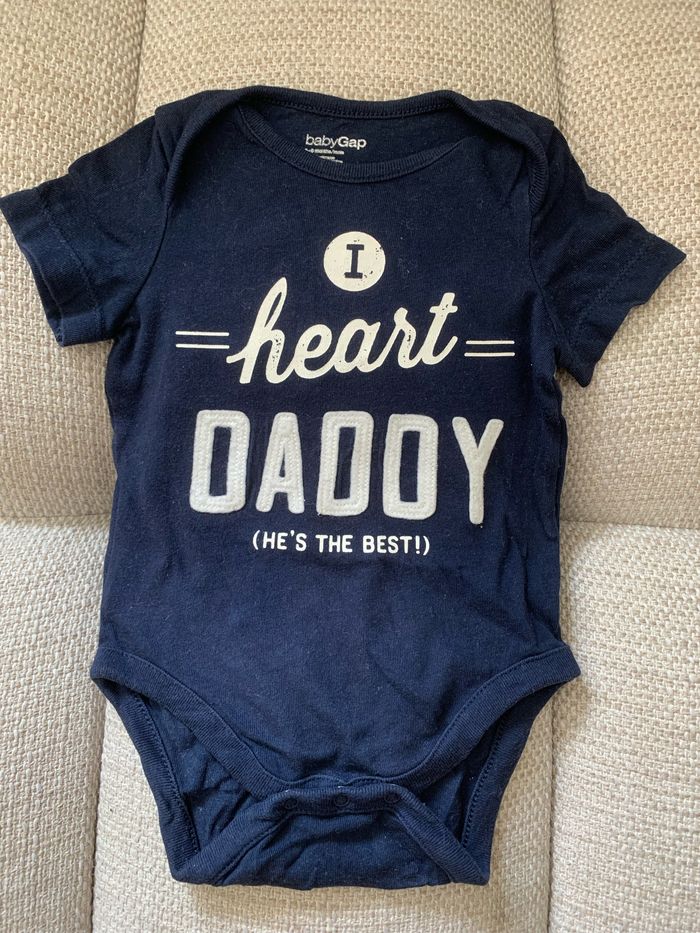 Adorable body MC BabyGap marine 3/6 mois