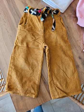 Pantalon velours 4 ans