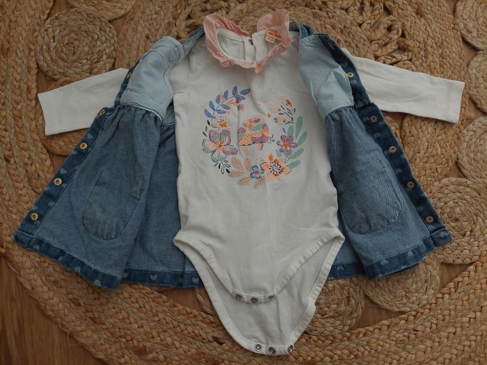 Ensemble Robe Body 6 mois - photo numéro 2