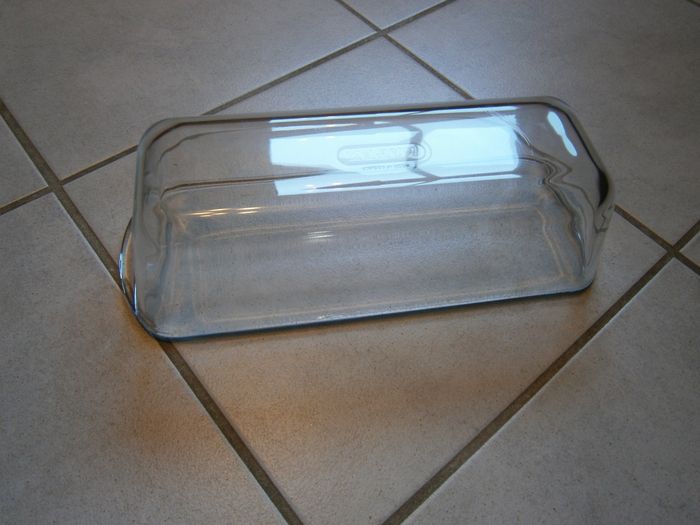 Plat ovale transparent en pyrex - photo numéro 3