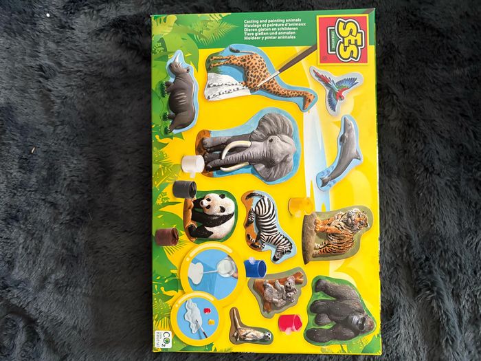 SES Creative 01132 - Moulage et peinture d'animeaux