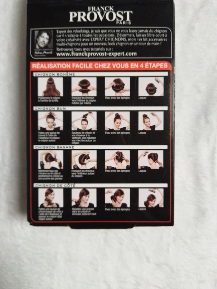 Kit accessoires multi-chignons neuf sous blister - photo numéro 4
