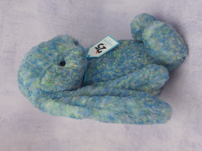 Peluche lapin bashful Azure 25 ans de Jellycat Collector taille médium - photo numéro 5