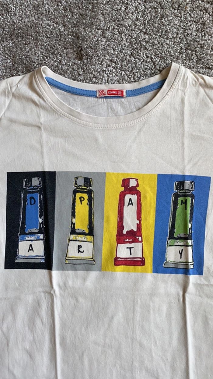 T-shirt DPAM 12 ans - photo numéro 2