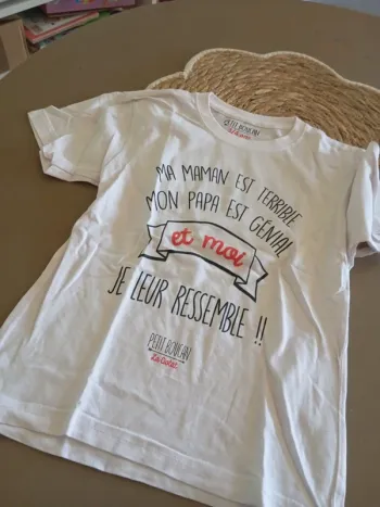 Tee shirt humour 4 ans