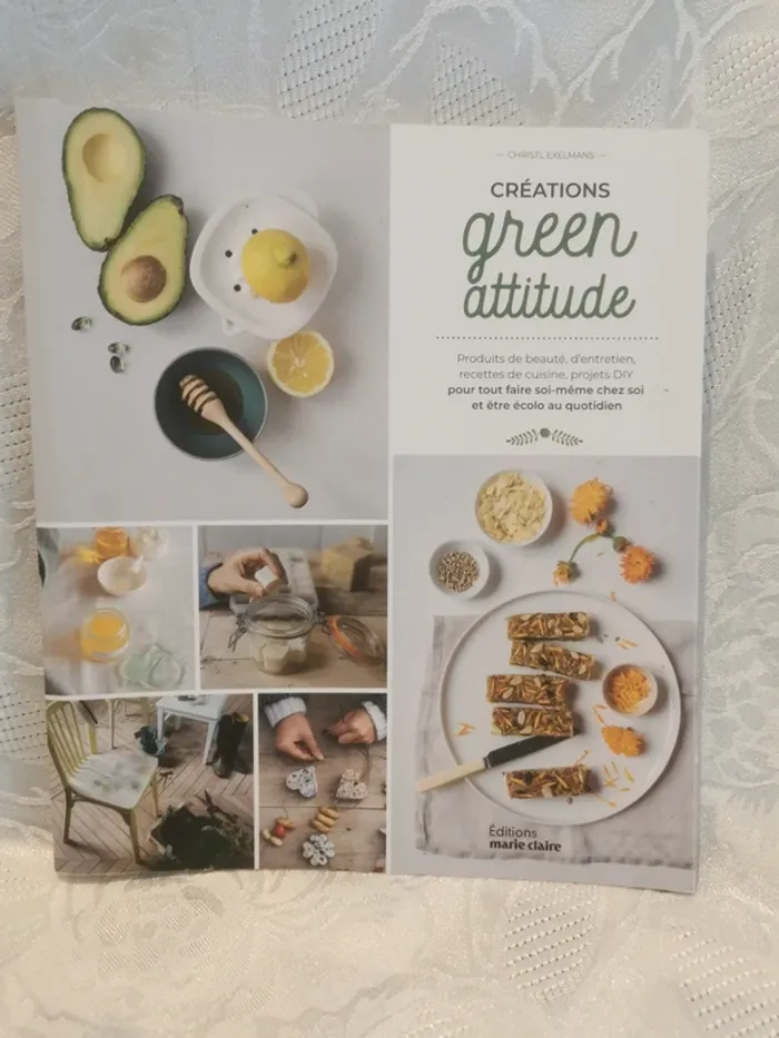 Livre. Créations Green Attitude – Christel Exelmans