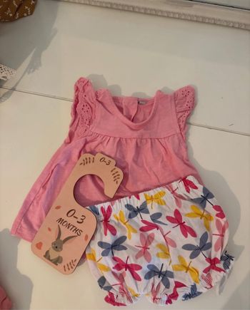 Ensemble bébé été 3 mois