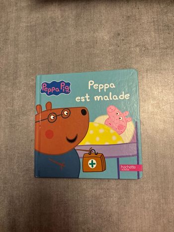 Livre Peppa Pig, Peppa est malade