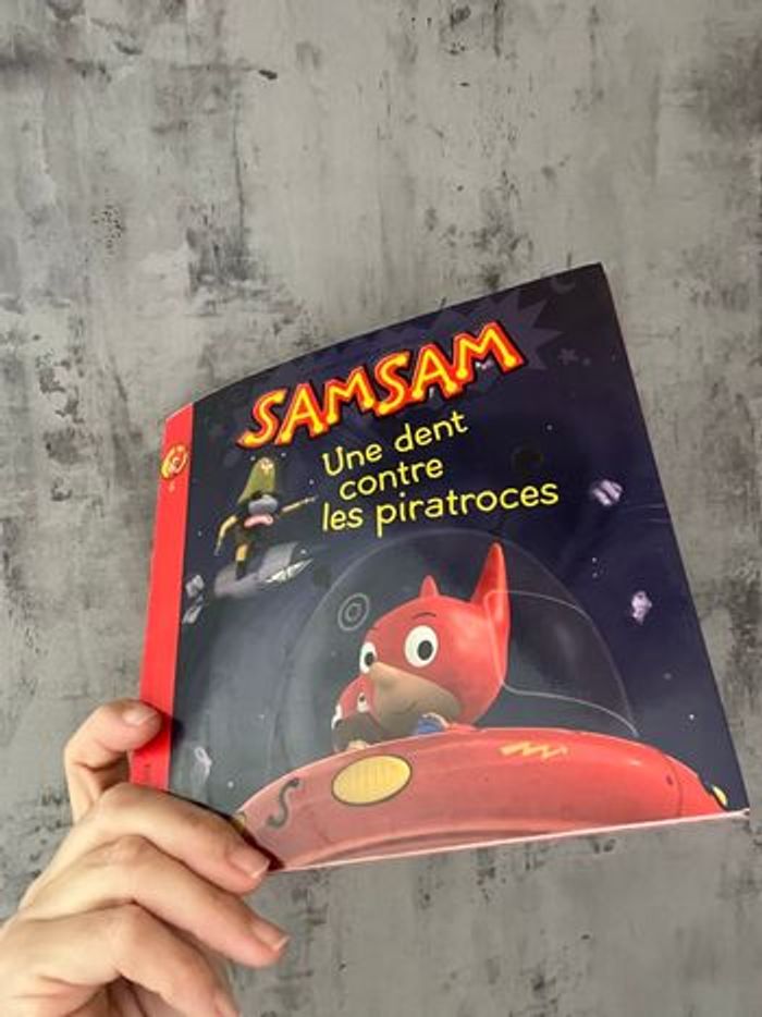 Livre enfant samsam - une dent contre les pirates