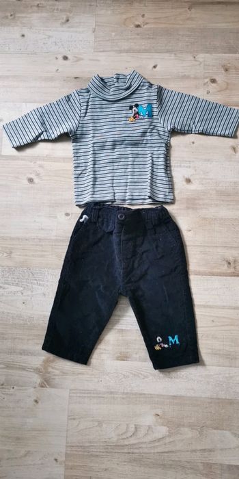 Ensemble Mickey 6 mois