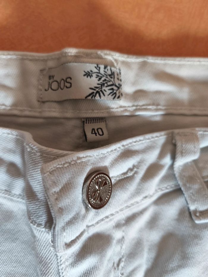 Jean blanc cassé taille 40 - photo numéro 4