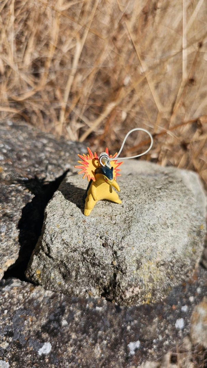 Super petite figurine Pokemon Nintendo porte clé typhlosion