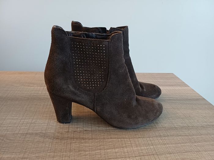 Boots daim - photo numéro 2