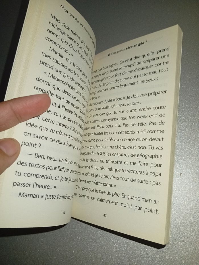 Livre Moi quand je s'rai grand ce s'ra différent !Je vends ce livre pour enfant "Moi quand je s'rai grand ce s'ra différent !".
- Titre : Moi quand je s'rai grand ce s'ra différent !
- Genre : Livre pour enfant &amp - photo numéro 3