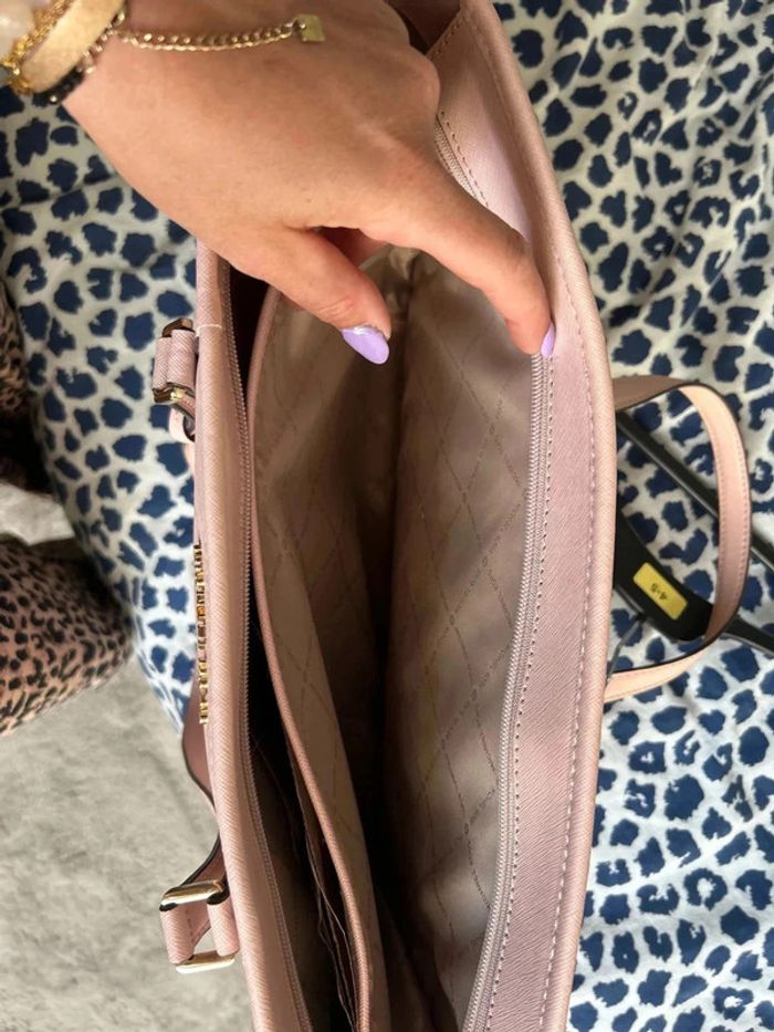 Grand Sac Michael Kors Rose - photo numéro 8