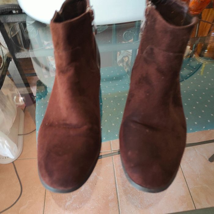 Bottines marron taille 39