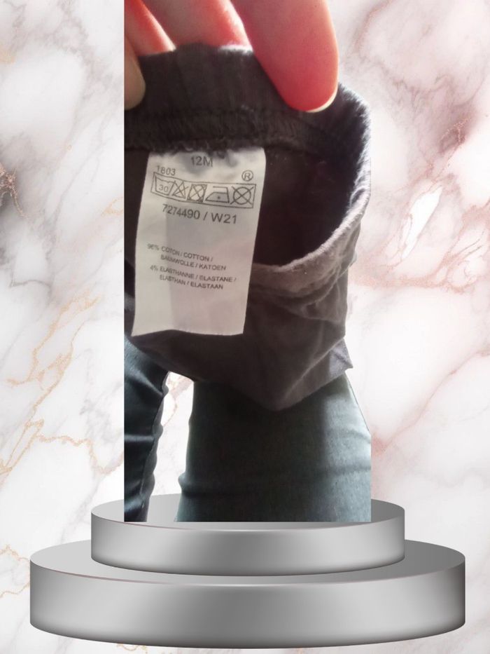 legging  pour bébé fille  taille 12 mois - photo numéro 3