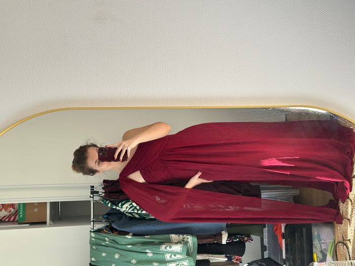 Robe avec drapée - photo numéro 2