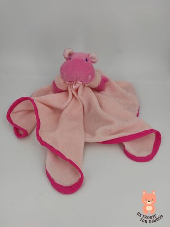 Doudou Hippopotame Rose Simpson Trading
