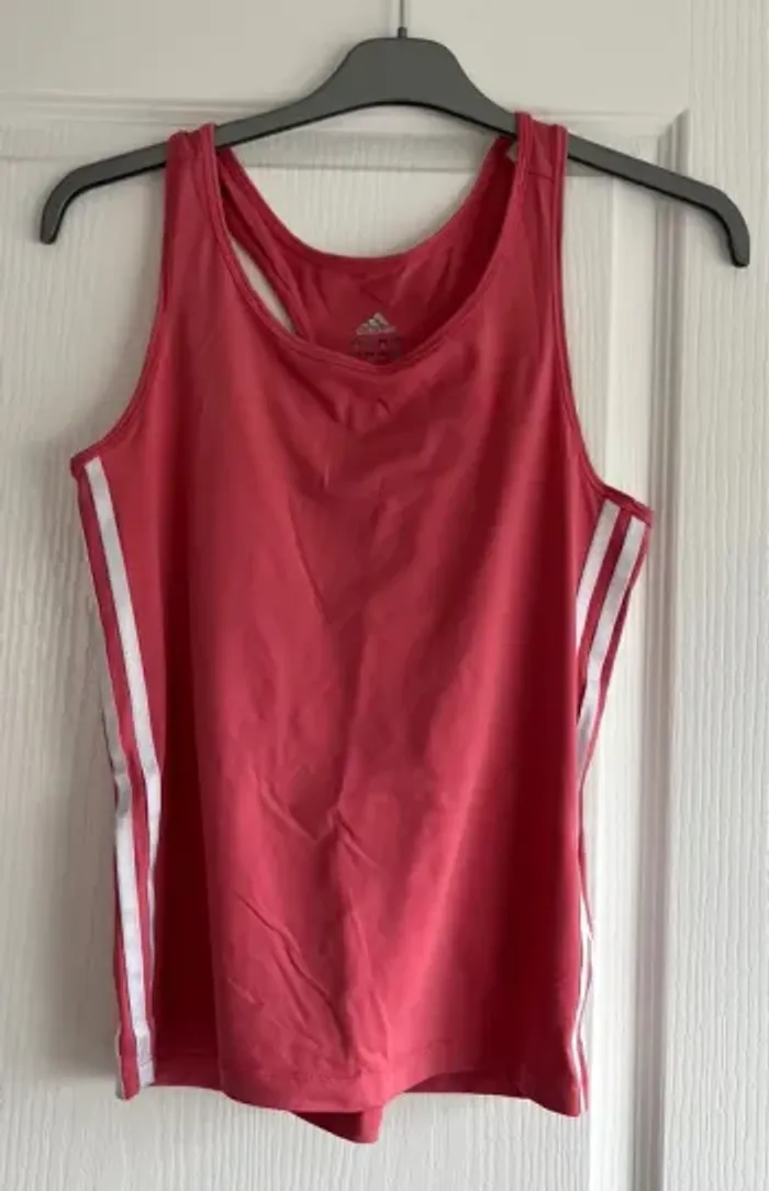 Débardeur vieux rose adidas