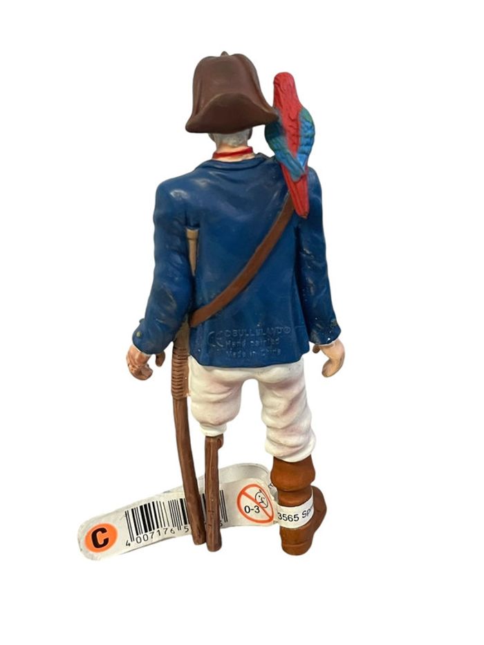 Figurine Pirate avec jambe de bois Bullyland 56410 11 cm neuf - photo numéro 2