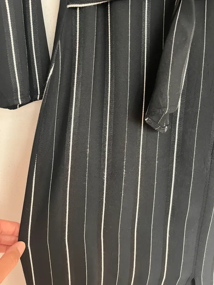 Magnifique robe longue noire et blanche - taille 34 - photo numéro 15