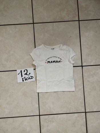 Tee shirt 12 mois