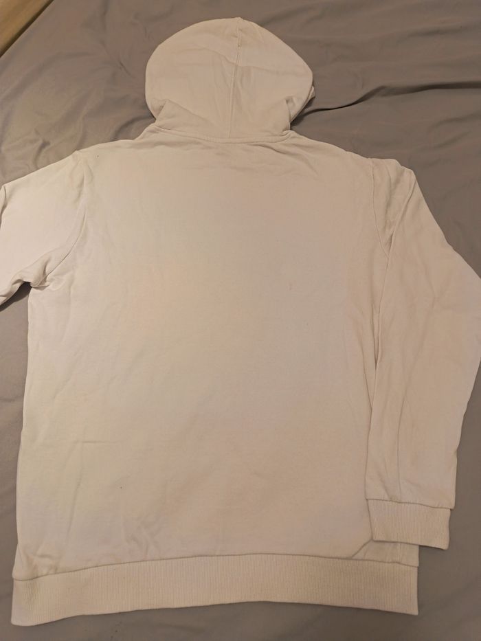 Sweat blanc capuche 16 ans - photo numéro 5