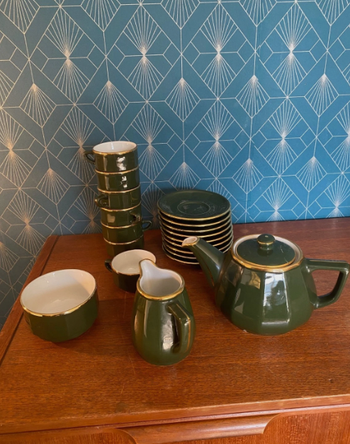 Tasses à café, ensemble de 19 pièces