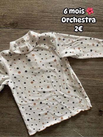 T-shirt 🌺 6 mois 🌺 Orchestra