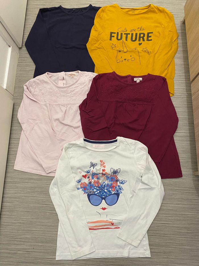Lot de 5 maillots manches longues - photo numéro 2