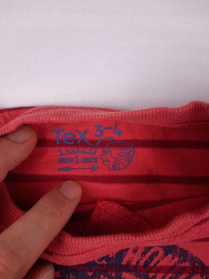 Tee shirt manches longues Tex, 3-4 ans - photo numéro 2